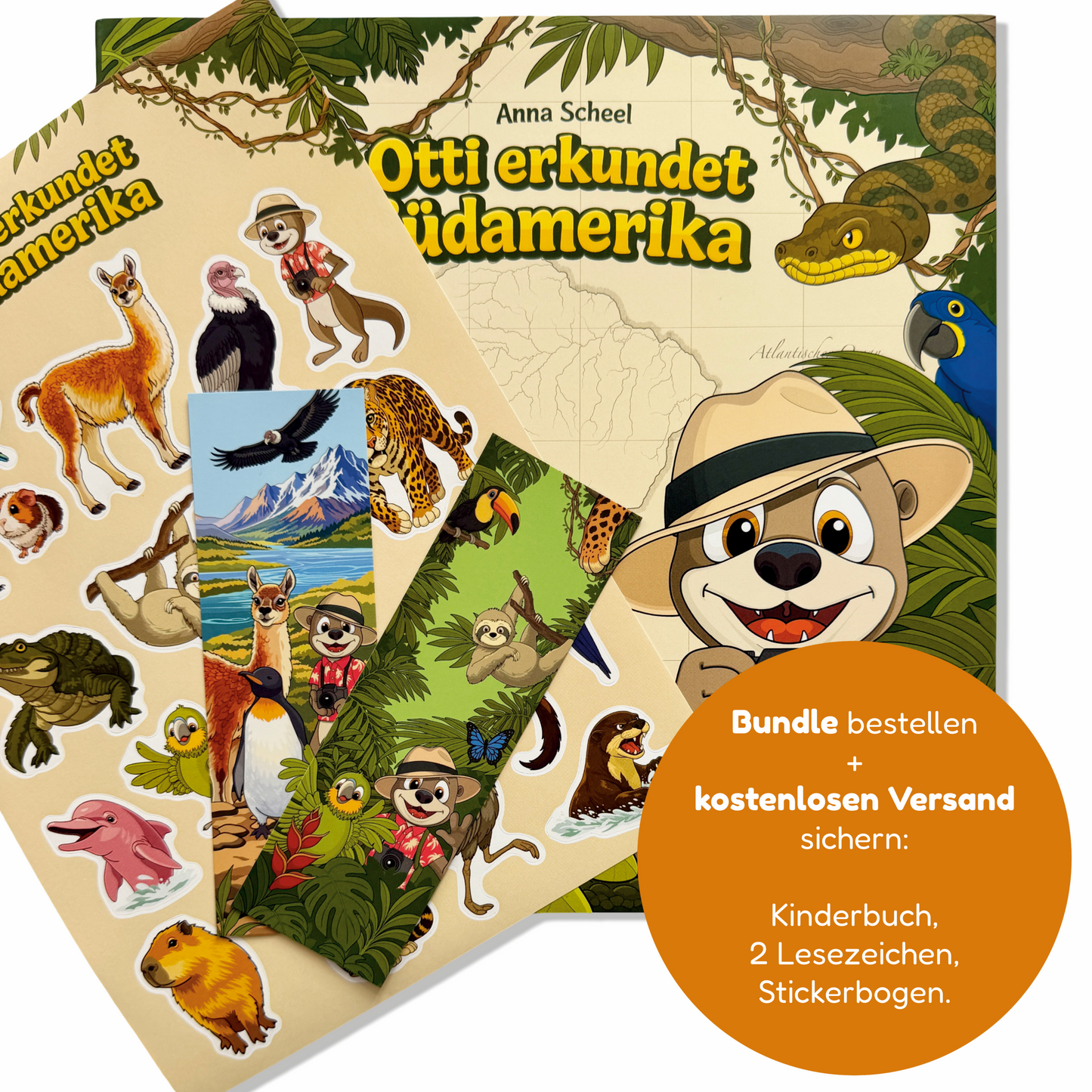 Kinderbuch "Otti erkundet Südamerika"