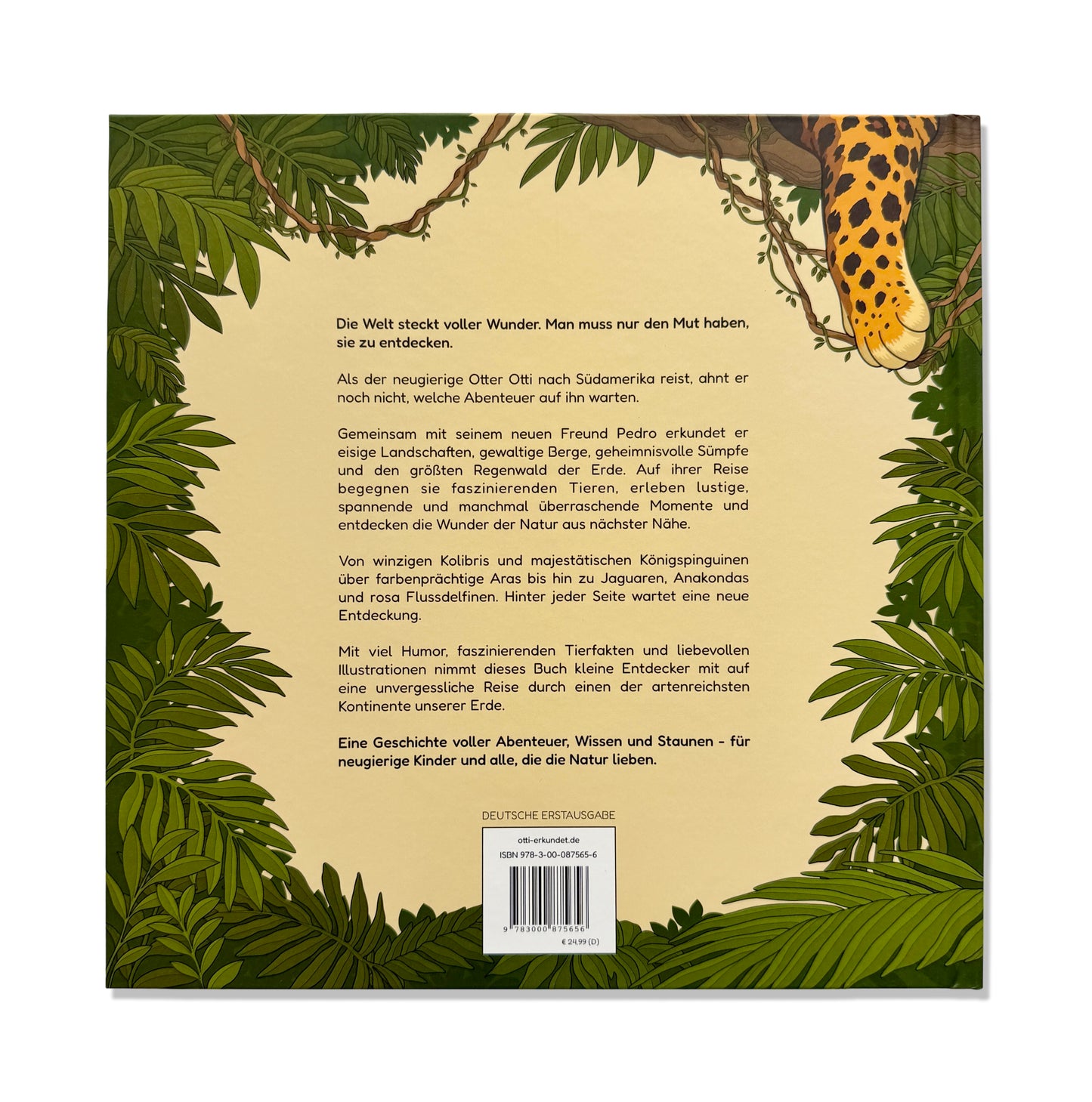 Kinderbuch "Otti erkundet Südamerika"